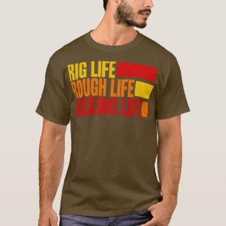 人生のラフな人生の揺れる生活を装う Tシャツ