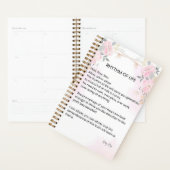 人生のリズム – 希望に満ちた詩 プランナー手帳 (ディスプレー)