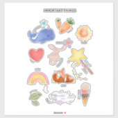 人生のレッスンで最も重要な12つ子供へ シール (シート)