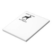 人生のロットワイラー ノートパッド (回転)