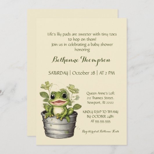 人生のワイルイ 招待状 (正面/裏面)