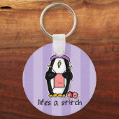 人生の一歩 キーホルダー (正面)