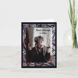 人生の三つの選択 カード
