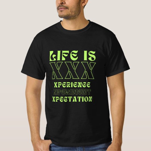 人生の三重の道 Tシャツ (正面)