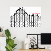 人生の上と下のポスター ポスター (ホームオフィス)