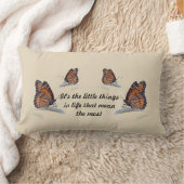 人生の中で最も意味する小さなことだ ランバークッション (ブランケット)