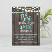 人生の中で最高のの養子招待状 招待状 (スタンド正面)