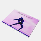 人生の中を踊るDoor Mat ドアマット (アングル)