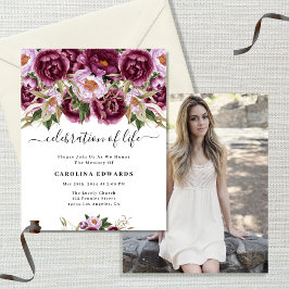 人生の予算お祝い紫の写真葬儀