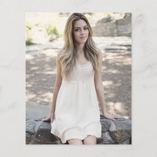 人生の予算お祝い紫の写真葬儀 (裏面)