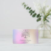 人生の人生のコーチのツリーセラピストヨガムーン相 名刺 (スタンド正面)