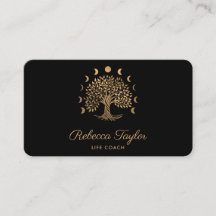 人生の人生のコーチのツリーセラピストヨガムーン相