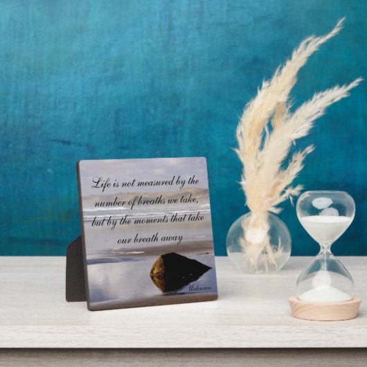 人生の価値は測れない フォトプラーク (インサイチュ)