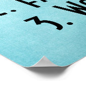 人生の優先事項:神の家族の仕事 ポスター (角)