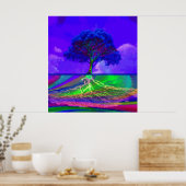 人生の充足の木 ポスター (キッチン)