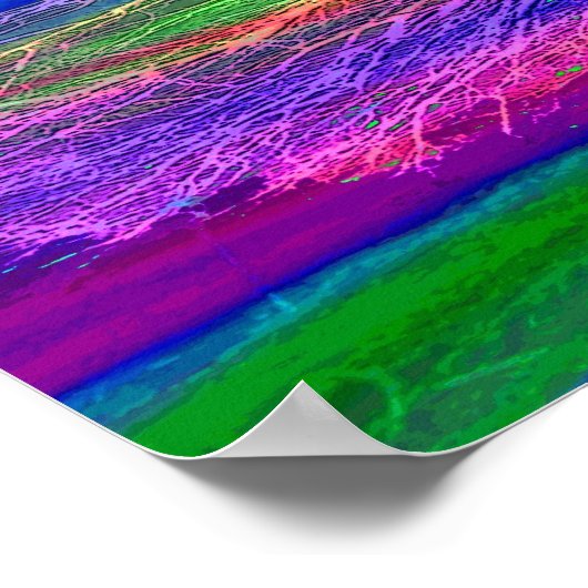 人生の充足の木 ポスター (角)