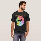 人生の円グラフ コーギー 子犬 犬の服 Tシャツ (正面フル)