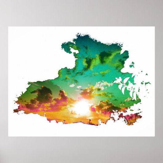 人生の切り抜きポスター ポスター (正面)