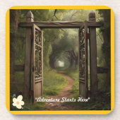 「人生の前途」 コースター (正面)