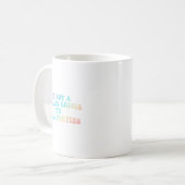 人生の危機 真っ只中!四十路の荒ぶる激情、面白Tシャツ コーヒーマグカップ (正面左)