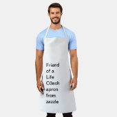人生の友人C0achエプロン エプロン (着用した状態)