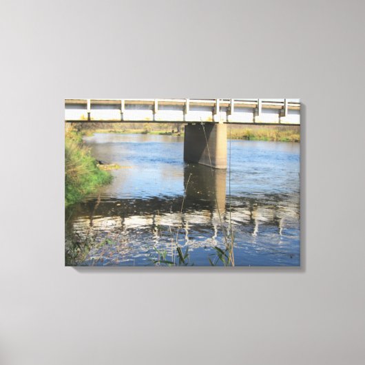 人生の反映 キャンバスプリント (正面)