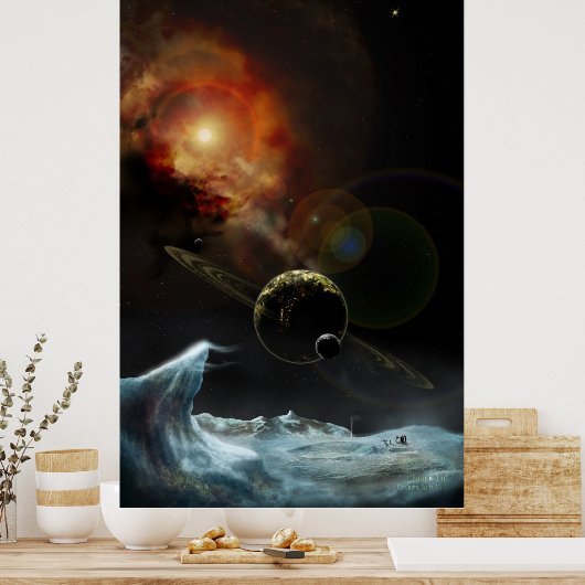 人生の反響 ポスター (キッチン)