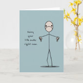 人生の吸今すまない カード (黄色い花)