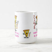 人生の問題の答え コーヒーマグカップ (中央)