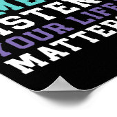 人生の問題聞を心的に癒す時間を持つ ポスター (角)