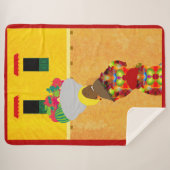 人生の喜び シェルパブランケット (正面(横))