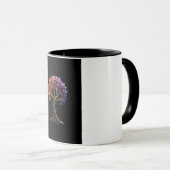 人生の四季の木コーヒーマグ マグカップ (正面右)