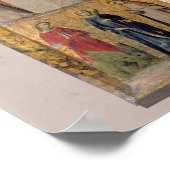 人生の場面を描いたトリプチ ポスター (角)