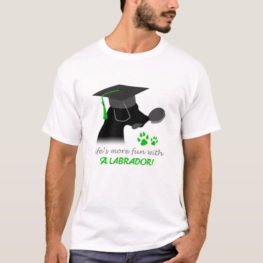 人生の多くのおもしろいと労働者 Tシャツ (正面)