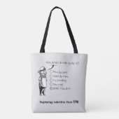 人生の大きな問題に対するガイド|過去記事 トートバッグ (裏面)