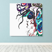 人生の女神 キャンバスプリント (インサイチュ (ウッドフロア))