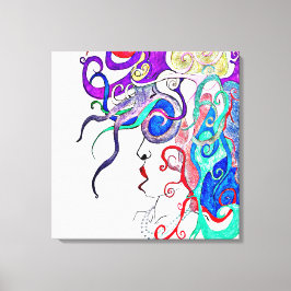 人生の女神 キャンバスプリント