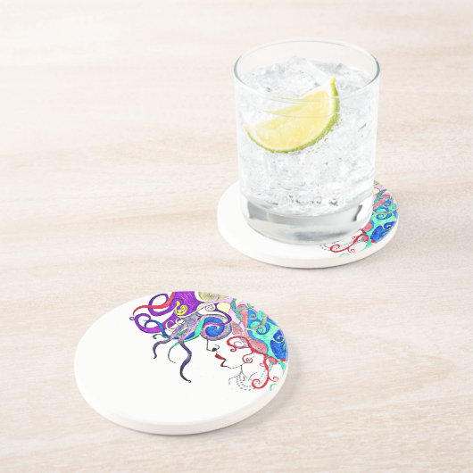 人生の女神 コースター (側面)