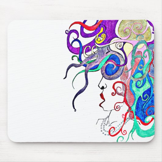 人生の女神 マウスパッド (正面)