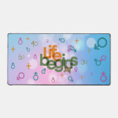 人生の始まりは | デスクマット (正面)