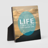 人生の始まり フォトプラーク (正面)