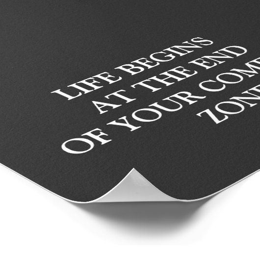 人生の始感動的まり ポスター (角)