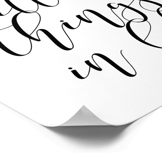 人生の小さなことだ ポスター (角)