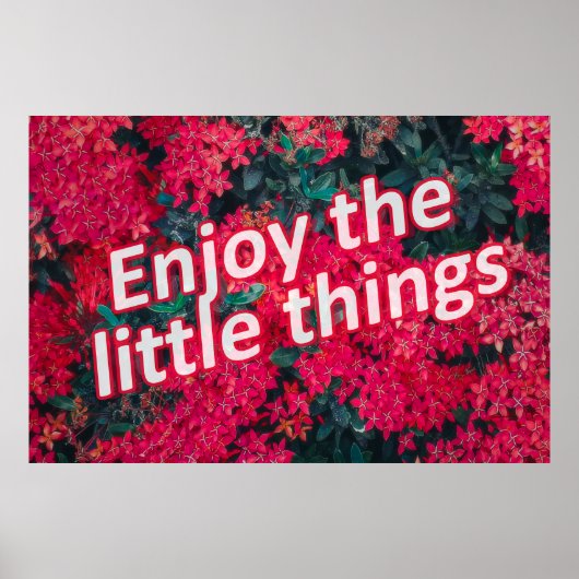 人生の小さな快楽にふける ポスター (正面)