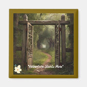 「人生の嵐を通じて」 マグネット (正面)