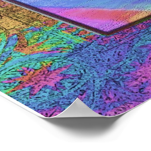 人生の希望と平和 ポスター (角)