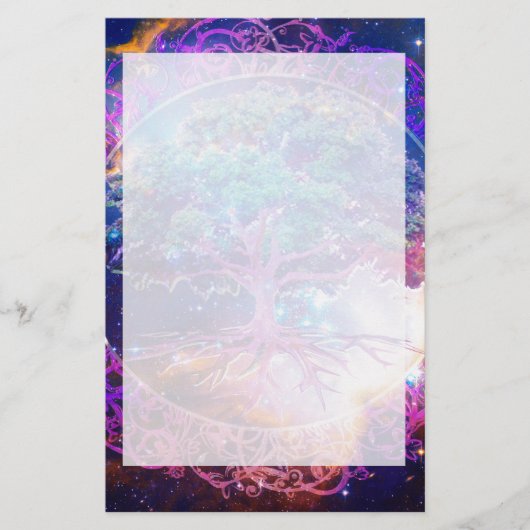 人生の幸福の木 便箋 (正面)