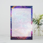 人生の幸福の木 便箋 (スタンド正面)