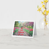 人生の庭で – あなたはの最高の花 カード (黄色い花)