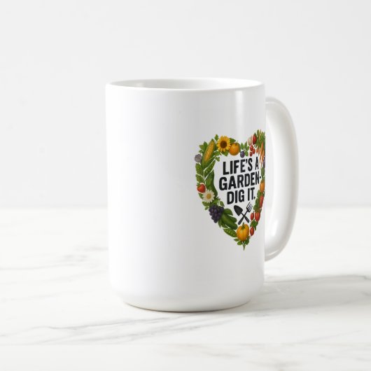 人生の庭 コーヒーマグカップ (正面右)